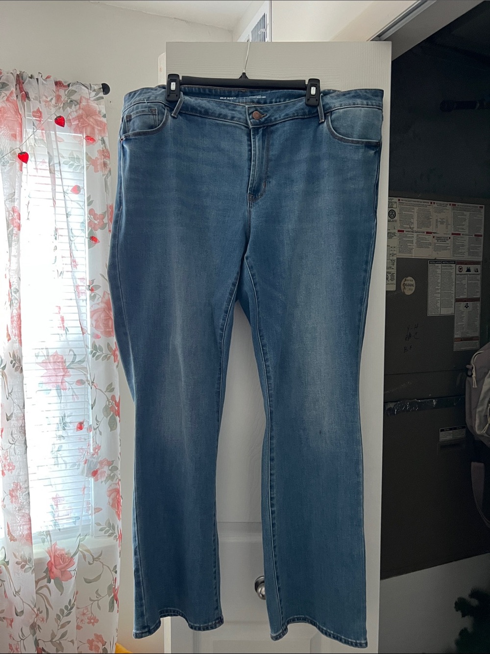 Blue Women's Old Navy Mid-rise Kicker Boot Cut